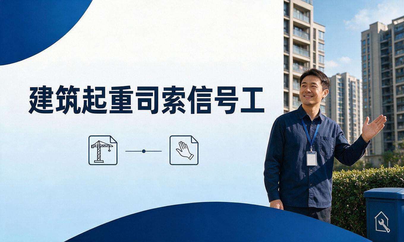 建筑起重司索信号工