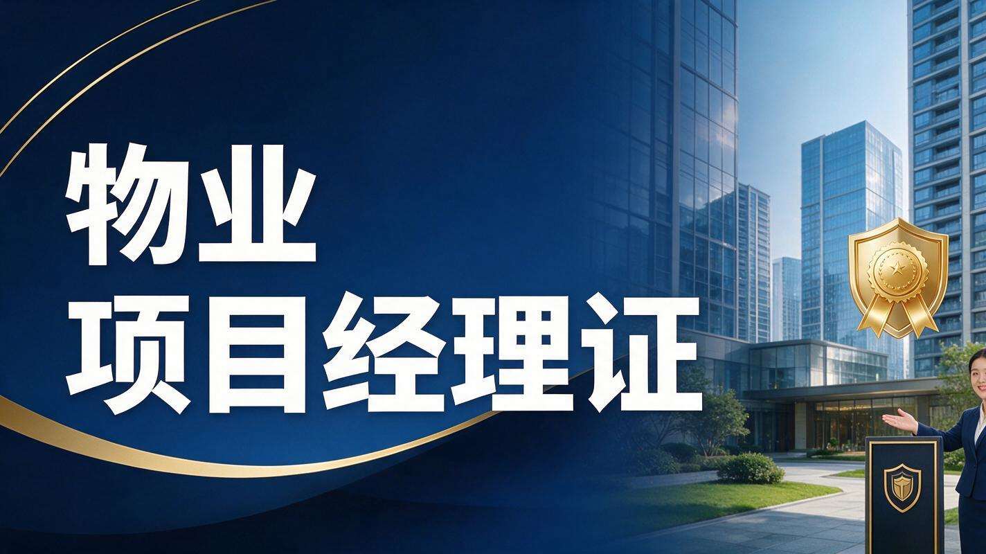 物业项目经理证