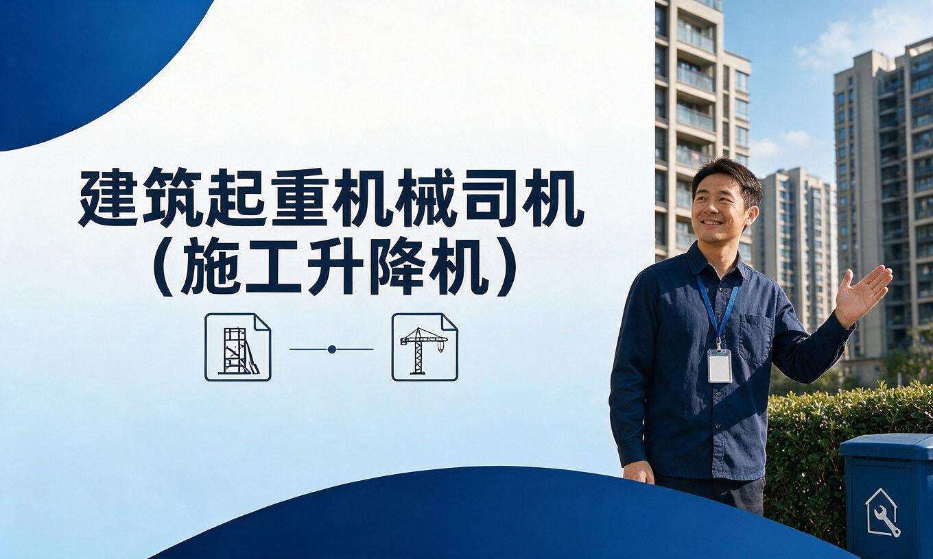 建筑起重机械司机（施工升降机）