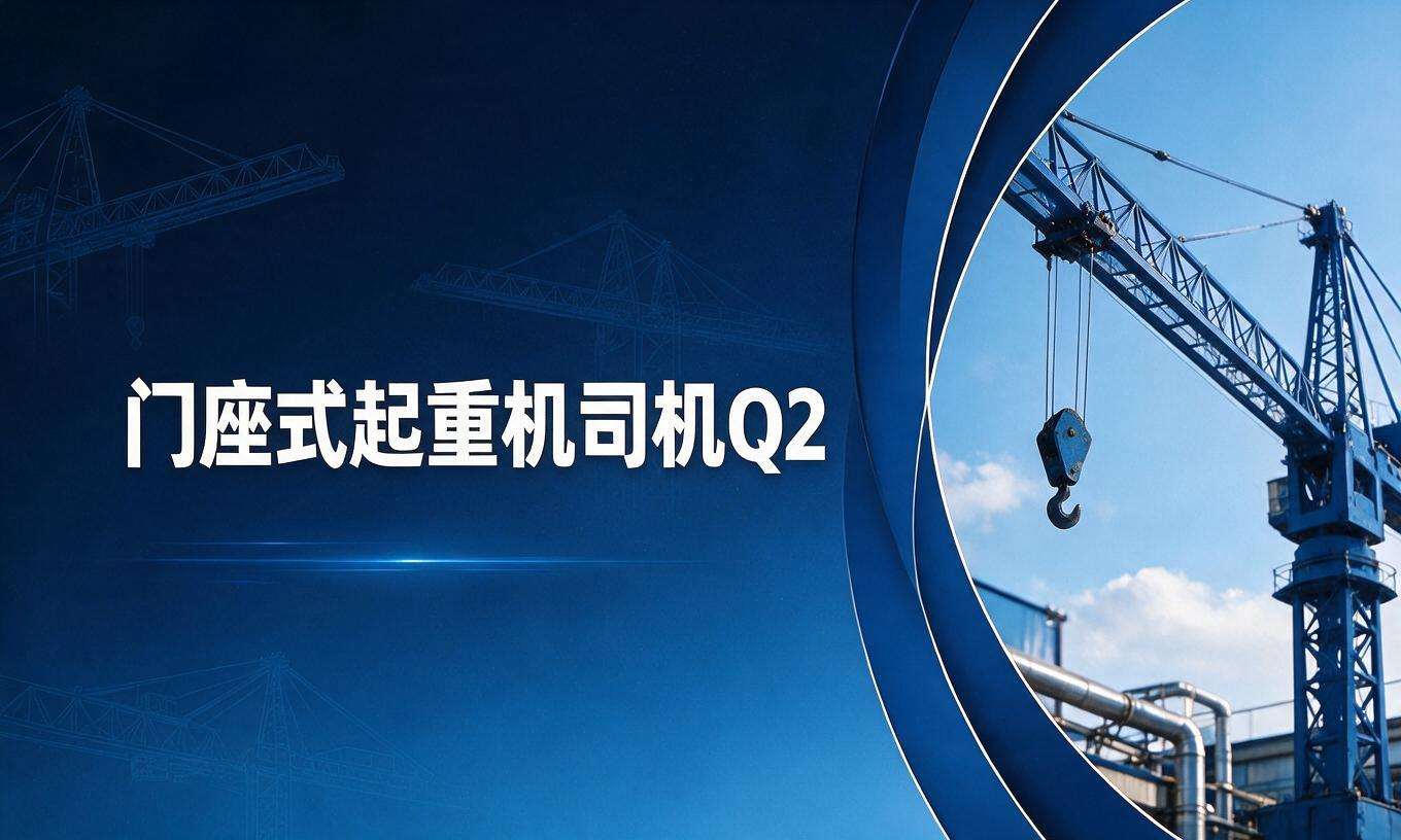 门座式起重机司机Q2