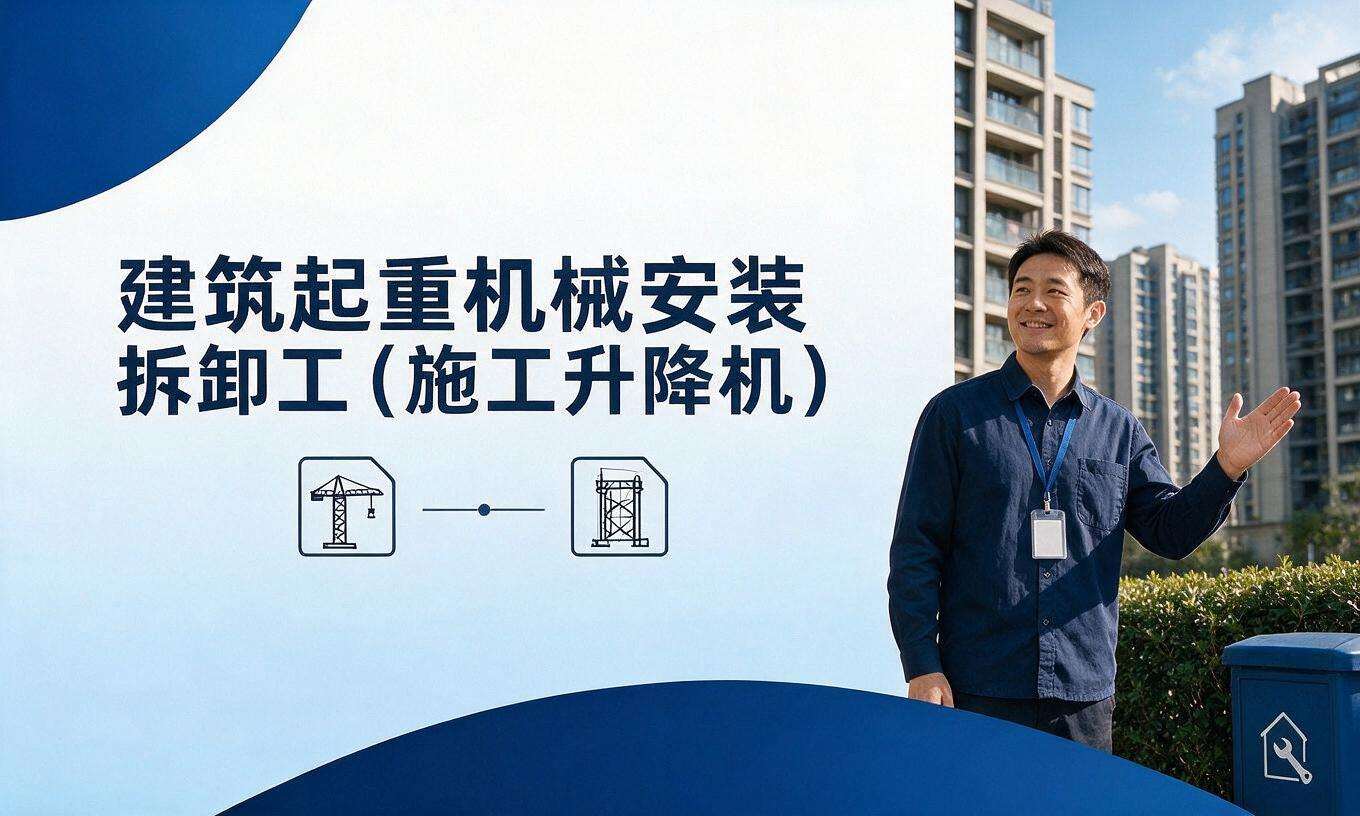 建筑起重机械安装拆卸工（施工升降机）